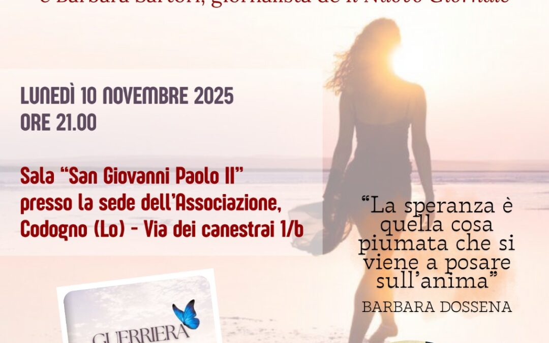 Presentazione del libro “Guerriera”